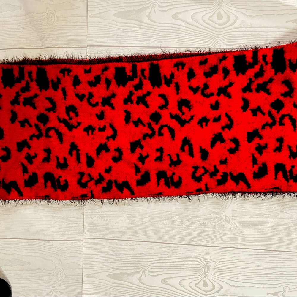 Red scarf